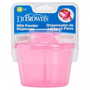 DR BROWN`S AC038 POJEMNIK NA MLEKO W PROSZKU RÓŻOWY 72239302644 - Akcesoria do karmienia - miniaturka - grafika 7
