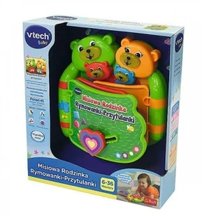 Vtech VTECH Misiowa Rodzinka Rymowanki-Przytulanki  OD 199 ZŁ! GXP-674570 - Modele do sklejania - miniaturka - grafika 6