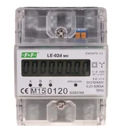 Liczniki energii elektrycznej - F&F Licznik energii elektrycznej 3-fazowy LE-02d MID LE-02d - miniaturka - grafika 1