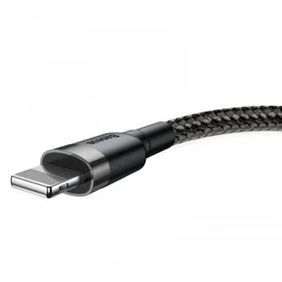 Baseus KABEL USB CAFULE LIGHTNING CABLE 50CM GREY/BLACK - Kable USB - miniaturka - grafika 4