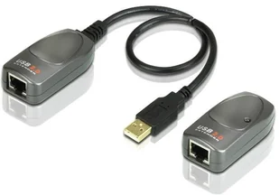 Aten Adapter USB przedłużacz do 60m na kablu RJ45 - UCE260 - Adaptery i przejściówki - miniaturka - grafika 5