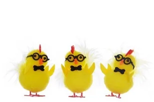 Arpex KURCZAKI W OKULARACH zakupy dla domu i biura! YX5938 - Wielkanoc - miniaturka - grafika 2