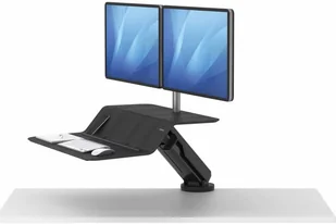 Fellowes Stanowisko do pracy Sit-Stand Lotus RT czarne na 2 monitory 8081601 - Artykuły biurowe - miniaturka - grafika 4