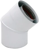 Kominy i akcesoria - Spiroflex Kolano NIERDZEWNE 80/125MM - miniaturka - grafika 1