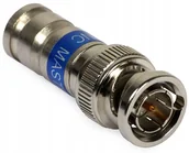 Akcesoria TV-SAT - Złącze Wtyk Kompresyjny Bnc 6 do Kamer na RG-6 Bc - miniaturka - grafika 1