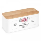 Gadżety dla niej i dla niego - Murrano Zestaw Herbat w Metalowym Pudełku Nadruk Kwiaty PDM1-HERx3-024 - miniaturka - grafika 1