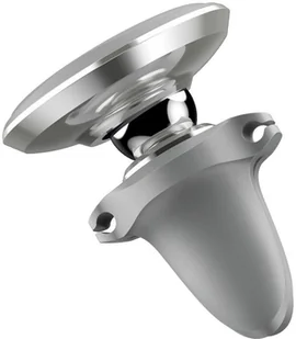 Baseus magnetyczny uchwyt na kratkę wentylacyjną z klipsem na 2 kable (srebrny/czarny) - Uchwyty samochodowe do telefonów - miniaturka - grafika 6