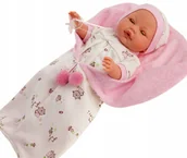 Lalki dla dziewczynek - Munecas Lalka Bobas Bimba Saquito 1454 - miniaturka - grafika 1