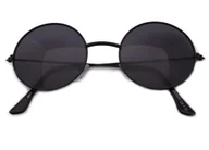 Okulary przeciwsłoneczne - Retro stylion Lenonki czarne przeciwsłoneczne hippie 449C 449C - miniaturka - grafika 1