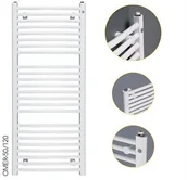 Grzejniki łazienkowe - Instal-Projekt Omega R D50 400x915 OMER-40/90D50 - miniaturka - grafika 1