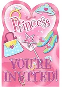 Kinder party - AMSCAN International ładowanie składany księżniczka 499757 - miniaturka - grafika 1
