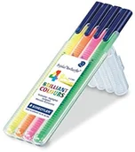 Zakreślacze - Staedtler 362 SB4 triplus Textsurfer Textmarker 4 sztuki w kolorze możliwości instalacji Staedtler-Box 362 SB4 - miniaturka - grafika 1