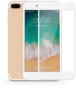 JCPAL Preserver Glass (biała ramka) - Szkło ochronne iPhone 8/7 na cały ekran zgsklep-1184-0 - Szkła hartowane na telefon - miniaturka - grafika 2
