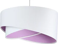 Lampy sufitowe - Koncept BPS Lampa wisząca BPS Lampa wisząca GEMSTONE WHITE biała/fioletowa BP-060-064 - miniaturka - grafika 1
