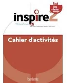 Książki do nauki języka francuskiego - Hachette Inspire 2. Ćwiczenia + audio online + kod (ćwiczenia online) /PACK/ - miniaturka - grafika 1