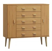 Komody - Meble Magnat Komoda Venuci nr3 120 5s - miniaturka - grafika 1