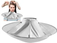 Peleryny fryzjerskie - Gepard Peleryna Fryzjerska Do Strzyżenia Kołnierz Fartuch KOL-SILVER - miniaturka - grafika 1