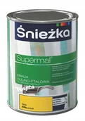 Farby zewnętrzne - Śnieżka Emalia Olejna Żółty F565 0,2L farba ftalow - miniaturka - grafika 1