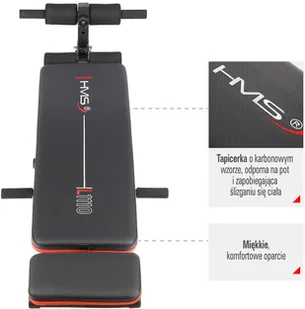 HMS Ławka treningowa L1110 - Ławki treningowe - miniaturka - grafika 13