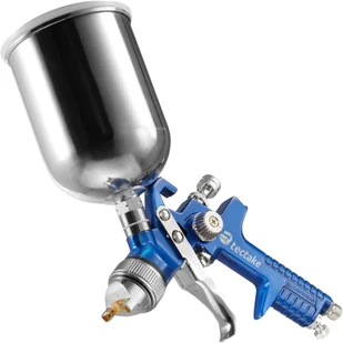 tectake 3 pistolety lakiernicze w aluminiowej walizce - niebieski 400495 - Pistolety malarskie - miniaturka - grafika 3