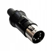 Akcesoria do CB Radia - Wtyk mikrofonowy do radia Cb 5-pin Din MT-80284 - miniaturka - grafika 1