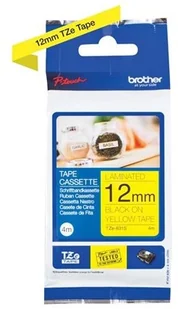Brother Taśma do nadruku TZE TZE631S 12 mm x 4 m Kolor taśmy: Biały / Kolor nadr - Etykiety do drukarek - miniaturka - grafika 2
