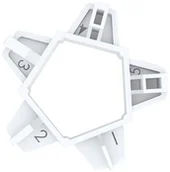 Narzędzia glazurnicze - DEXTER Krzyżyk 4,0 MM 100 SZT. Dexter - miniaturka - grafika 1