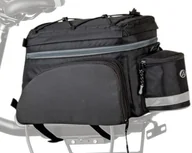 Sakwy rowerowe - Author Torba na bagażnik A-N441 X9 czarna - miniaturka - grafika 1