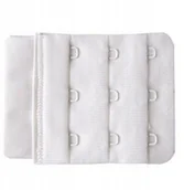 Biustonosze - Julimex 3-RZĘDOWY Przedłużacz Obwodu Biały - miniaturka - grafika 1