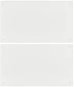 Deski do krojenia - vidaXL Deski do krojenia 2 szt., szkło hartowane z motywem bąbelków vidaXL - miniaturka - grafika 1