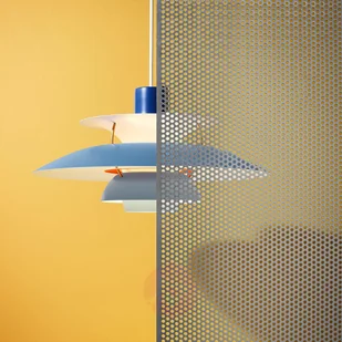 Louis Poulsen PH 5, lampa wisząca, niebieska - Lampy sufitowe - miniaturka - grafika 2