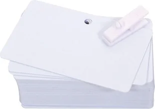 Evolis Karty z dziurką 100szt. C4512 - Artykuły biurowe - miniaturka - grafika 2