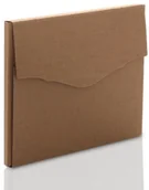 Teczki i skoroszyty - Teczka z ryflowanej tektury na zdjęcia 13x18 z rzepem - miniaturka - grafika 1