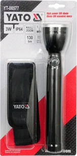 Yato Latarka YT-08577 metalowa z diodą Cree 228 x 47 mm - Latarki - miniaturka - grafika 5