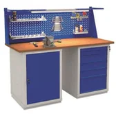 Stoły warsztatowe - Valberg Stół warsztatowy W 160.WS1/WS6.011 W 160.WS1/WS6.011 - miniaturka - grafika 1