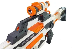 Import LEANToys Duży Pistolet na piankowe naboje do modyfikacji Złóż Sam LT-5089-0 - Zabawki militarne - miniaturka - grafika 3