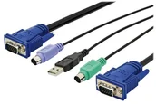 Kable komputerowe i do monitorów - Digitus Kabel KVM Kable PS/2 do konsoli KVM DS-19232 - miniaturka - grafika 1