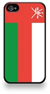 Etui i futerały do telefonów - LD Case LD coqip4_134 Case pokrowiec ochronny do iPhone 4/4S, motyw flaga Oman COQIP4_134 - miniaturka - grafika 1