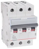 Wyłączniki światła i elektryczne - Legrand Wyłącznik nadprądowy S 303 B 32 3P 32 A 6 kA -403405 - miniaturka - grafika 1