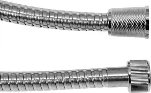 FALA WĄŻ PRYSZNICOWY 2.0M WZMOCNIONY PODWÓJNY SPLOT POLEROWANY 75647 - Węże prysznicowe - miniaturka - grafika 2