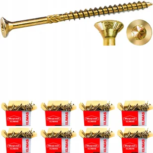 Wkręty Ciesielskie do Drewna 6x160 Torx 100szt - Inne akcesoria dekarskie - miniaturka - grafika 3