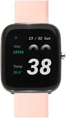Smartwatch - Vector VCTR-33-03BK-S3BP Różowy - miniaturka - grafika 1