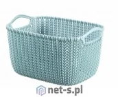 Pudła i pojemniki do przechowywania - Curver Koszyk CURVER 226392 8l Szarobłękitny - miniaturka - grafika 1