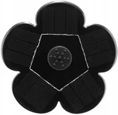 Fontanny ogrodowe - Fontanna Pompa Solarna Ogrodowa Lilia fi 152 mm - miniaturka - grafika 1