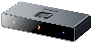 Baseus Splitter Matrix HDMI 2x HDMI 4K 30 Hz szary CAHUB-BC0G CAHUB-BC0G - Rozgałęźniki - miniaturka - grafika 15