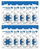 Baterie i akcesoria - EverActive 675/PR44 60 X Ultra Sonic Typ hoergerat baterie (10 na karty) Niebieski - miniaturka - grafika 1