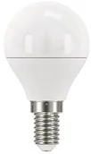 Żarówki LED - EMOS zq1220 A +, żarówka LED Classic Mini Globe, ciepła biel, szkło, 6 W, E14, przezroczysty, 4,7 x 9 cm ZQ1220 - miniaturka - grafika 1