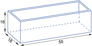 BARTPOL Sp. z o.o. Donica z włókna szklanego D109AS antracyt mat D109AS/MAT.ANTHR. - Donice - miniaturka - grafika 2