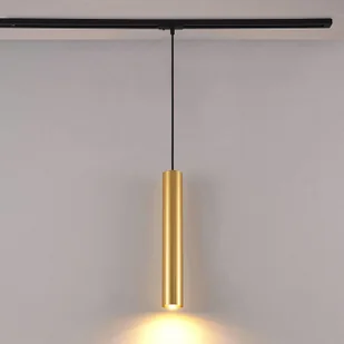 Lindby Seet lampa wisząca szyna, czarna złota - Lampy sufitowe - miniaturka - grafika 5