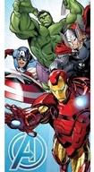 Okrycia kąpielowe dla dzieci - Jerry Fabrics Ręcznik Avengers, jasnoniebieski,, 70 x 140 cm - miniaturka - grafika 1